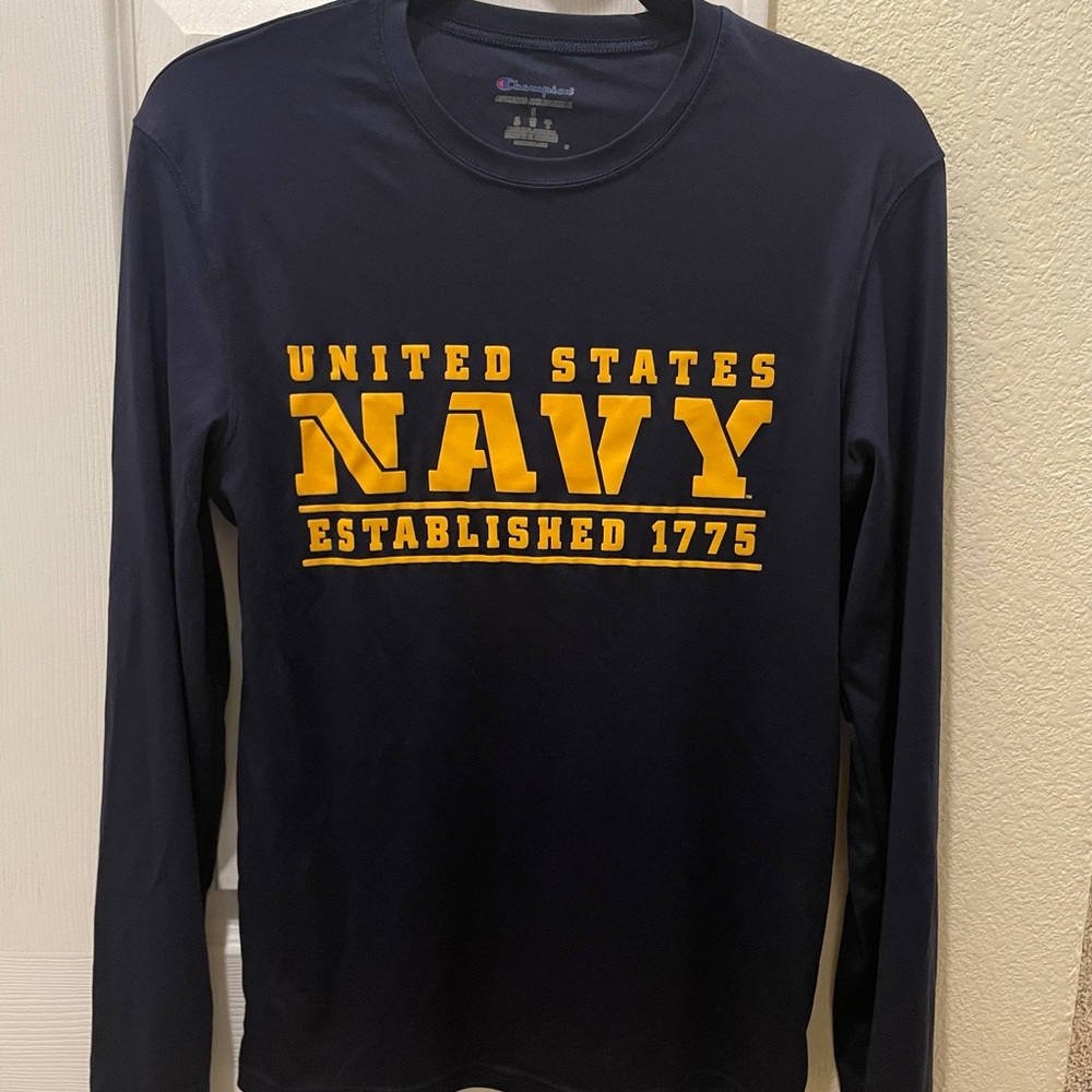 Navy Dryfit Longsleeve